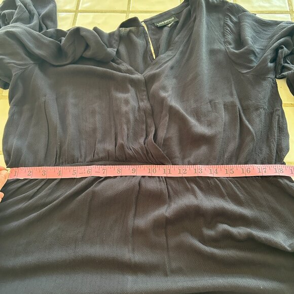 Lane Bryant Black Boho Bell Sleeve Whimsigoth Blouse – Size 20 - Picture 10 of 15